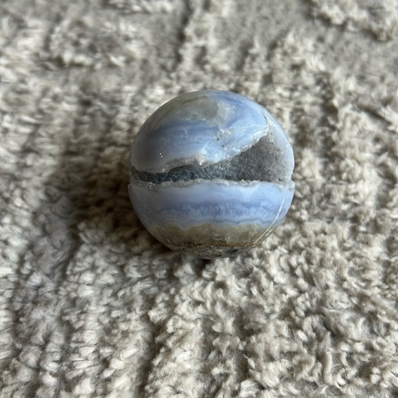 Other - Blue lace agate sphere crystal